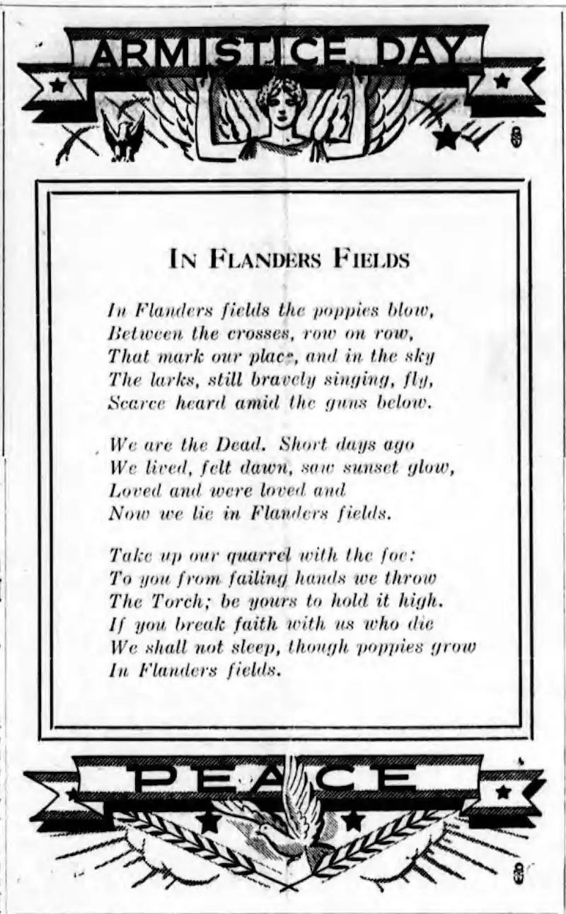 In Flanders Fields