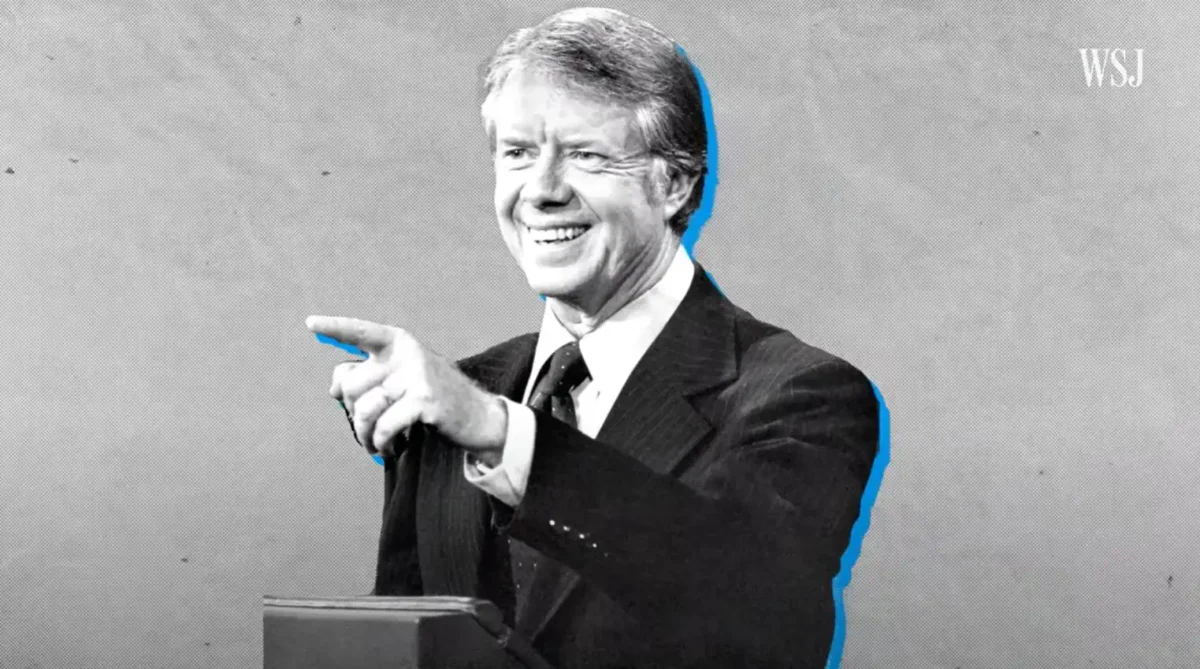 Jimmy Carter, 39th President of the United States (source: Screenshot, Wall Street Journal Youtube)