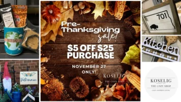 Pre-Thanksgiving Sale